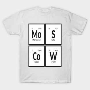 Moscow City - Periodic Table T-Shirt